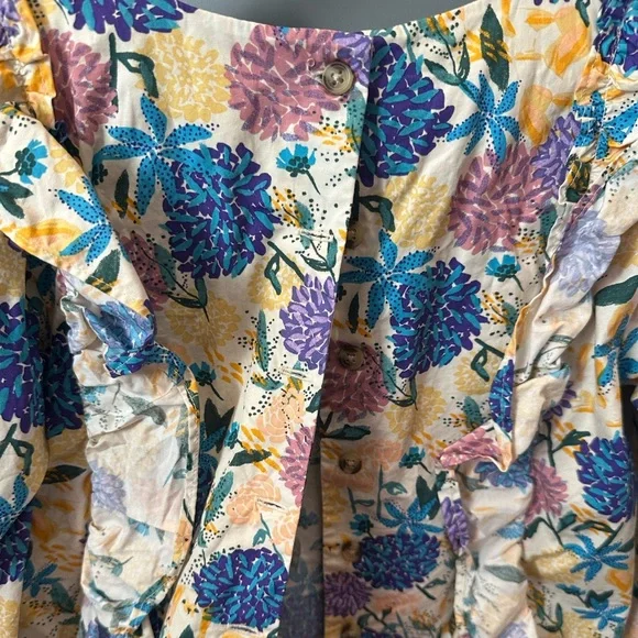 Tea Collection Ruffle Top 7 - Picture 5 of 7